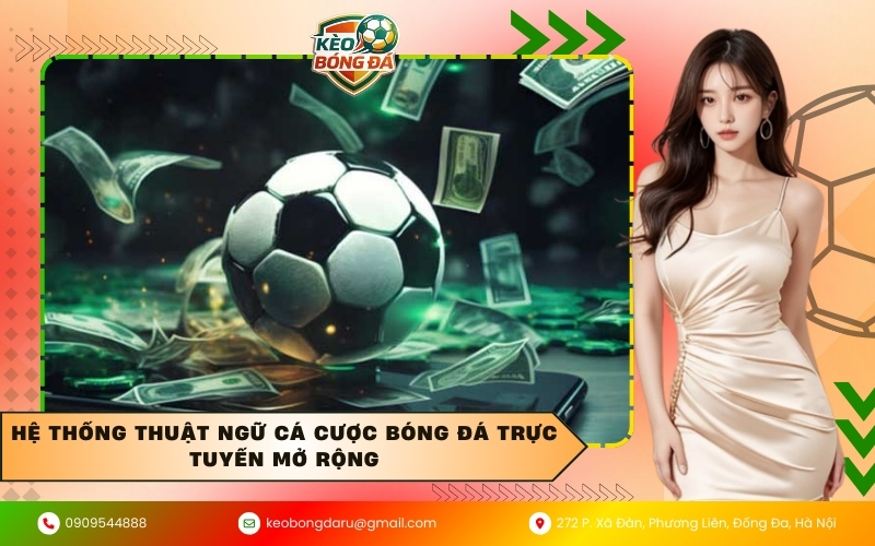 Hệ thống thuật ngữ cá cược bóng đá trực tuyến mở rộng