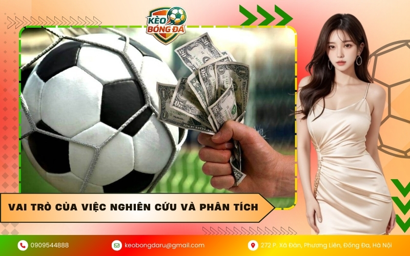 Vai trò của việc nghiên cứu và phân tích